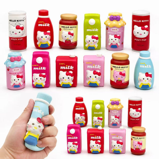 Cat Milk Bottle Slow Rising Squishy